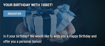 The bonus for your birthday