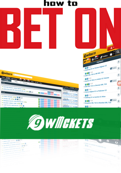 How to bet on 9wickets in Kenya ?