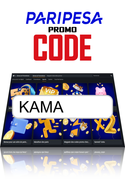 Paripesa KAMA promo code