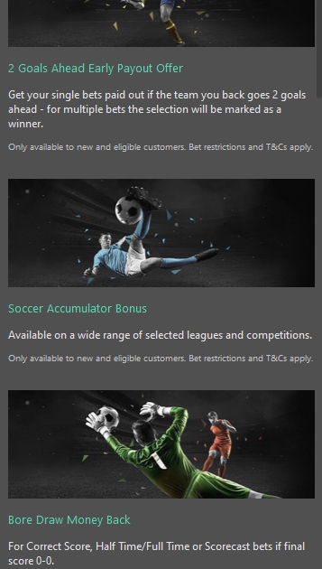 Example of bet365 bonus
